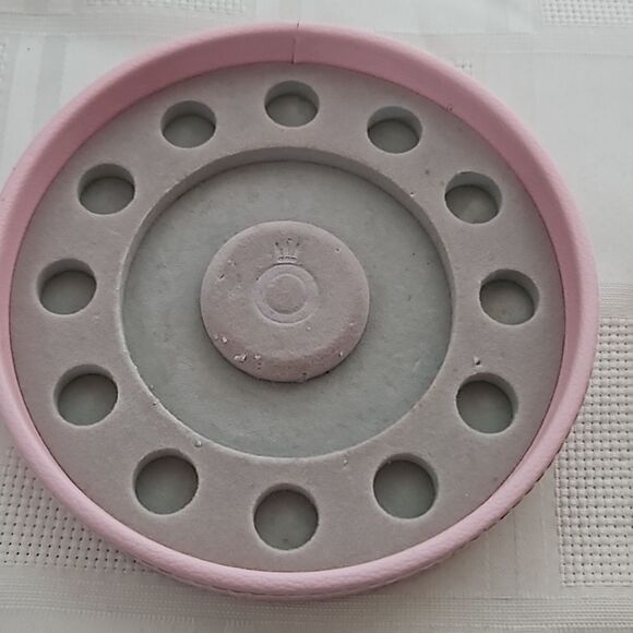 Pandora Authentic 20th Edition Charms & Bracelet Round Jewelry Box Pink - Picture 2 of 16